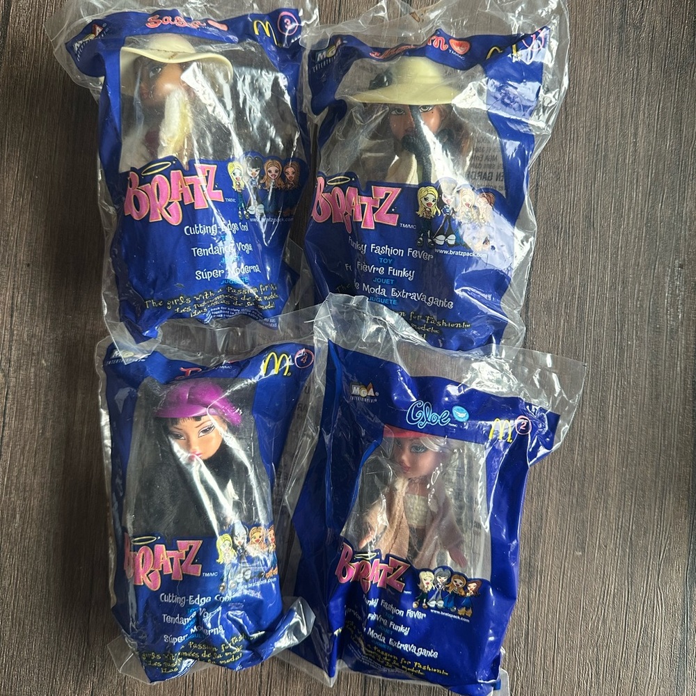 2002 Bratz McDonald’s toys